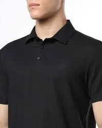 Classic polo — Black, view 1