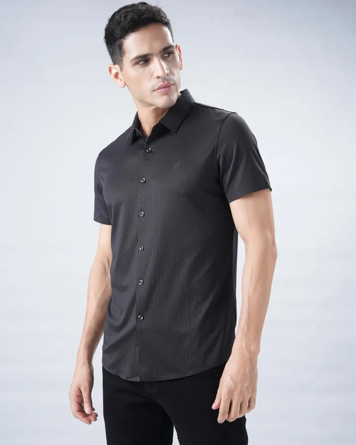 Studio shirt range — Black, view 4