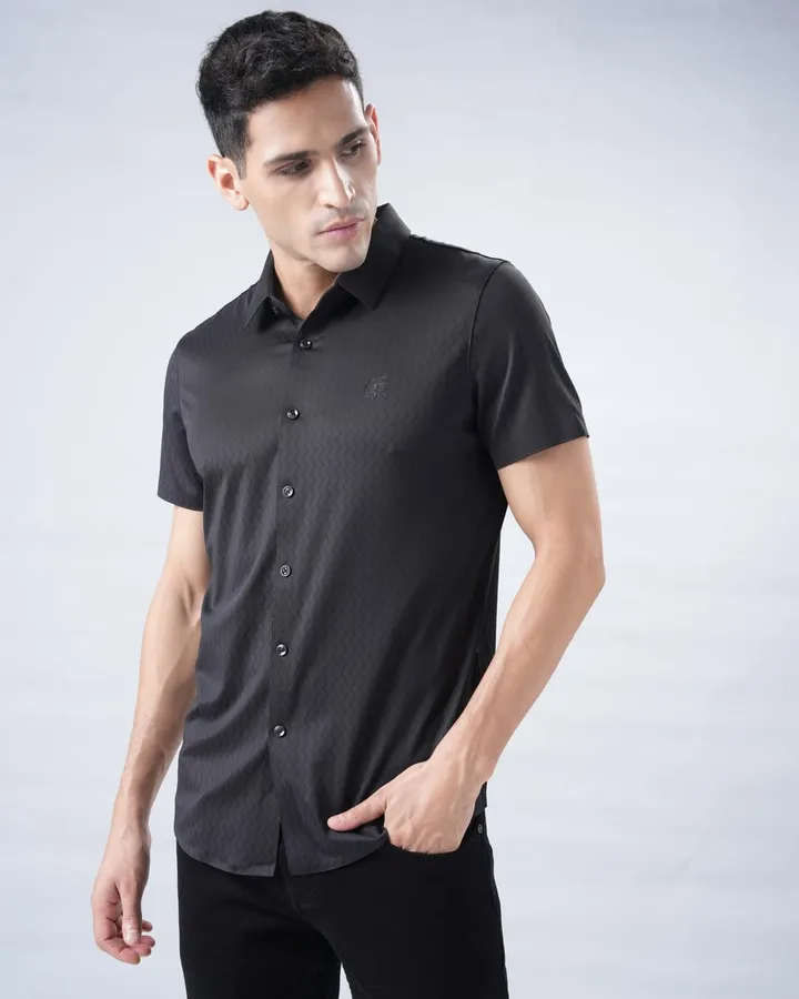Studio shirt range — Black, view 5