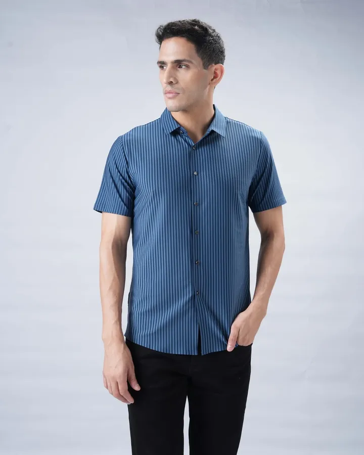 Studio shirt range — Blue, view 1
