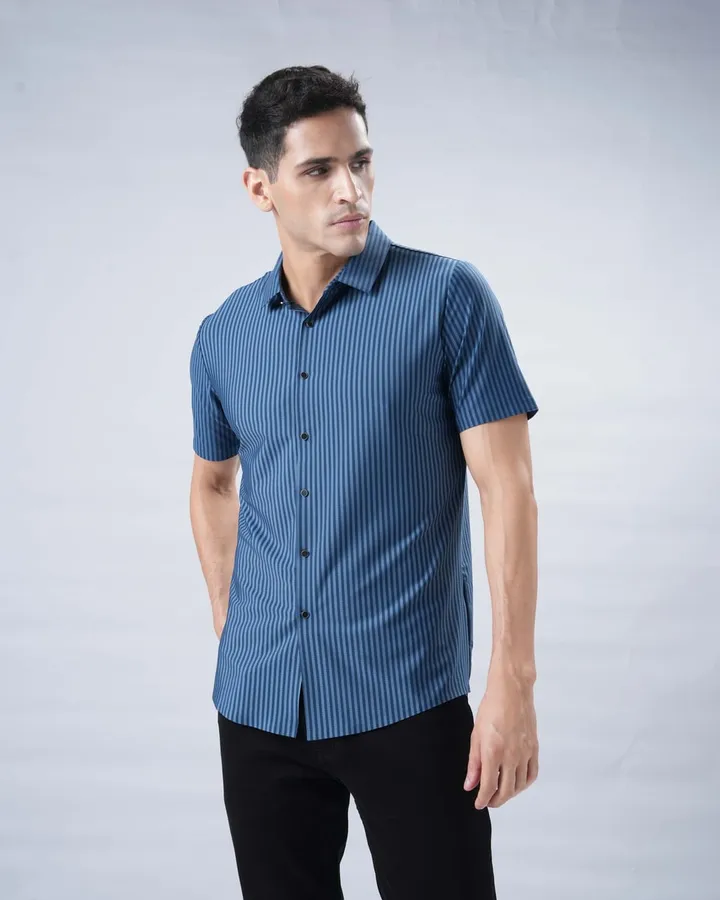 Studio shirt range — Blue, view 2