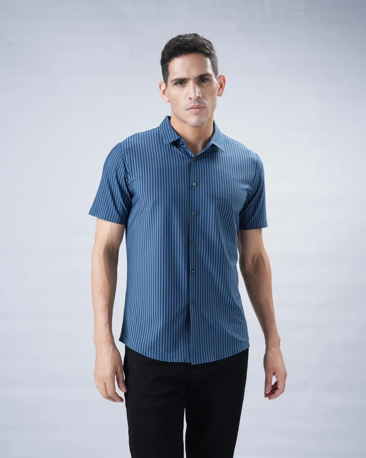 Studio shirt range — Blue, view 5