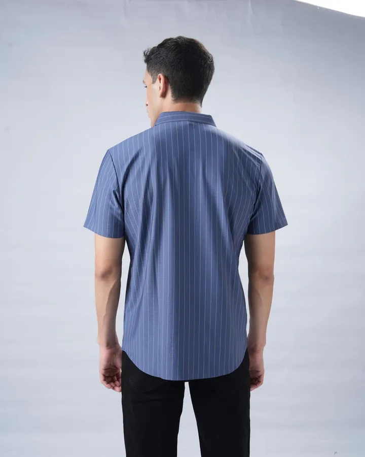 Studio shirt range — Blue stripe, view 5