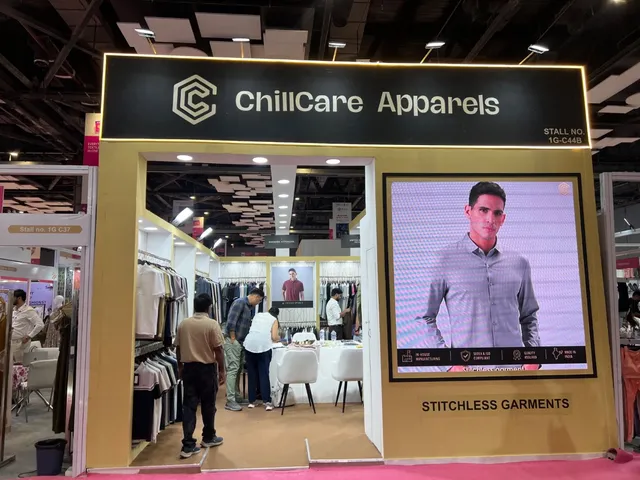 ChillCare stand at Bharat Tex
