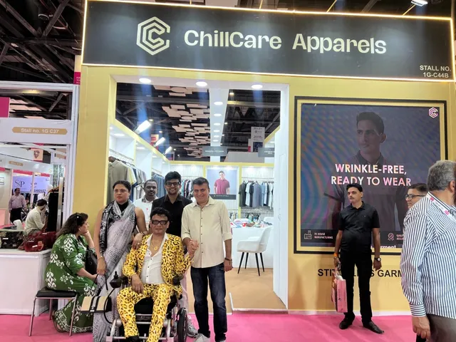ChillCare stand at Bharat Tex
