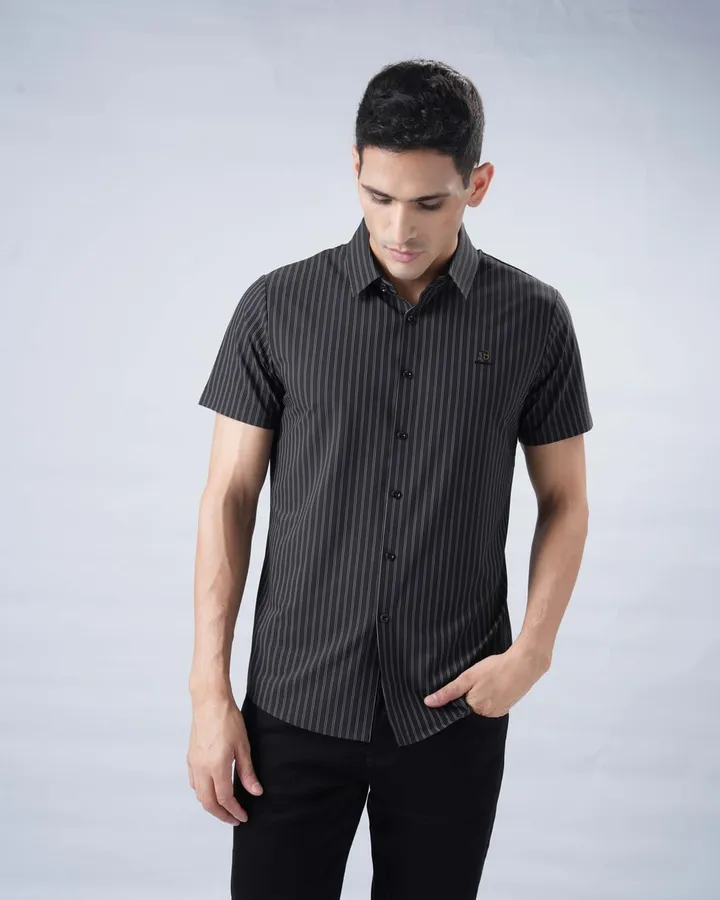 Studio shirt range — Charcoal, view 2