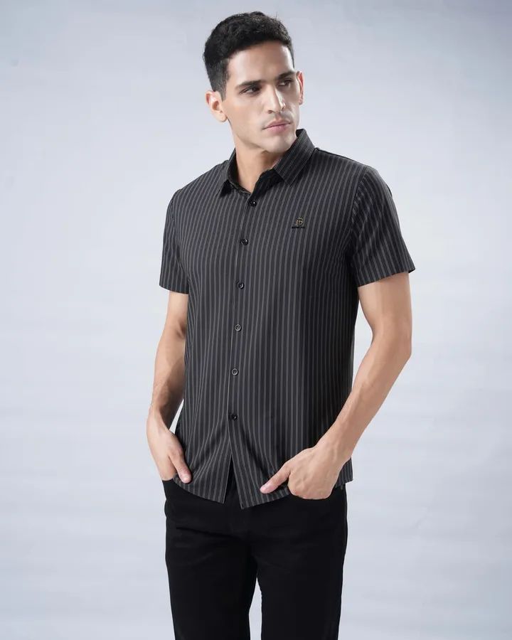 Studio shirt range — Charcoal, view 3