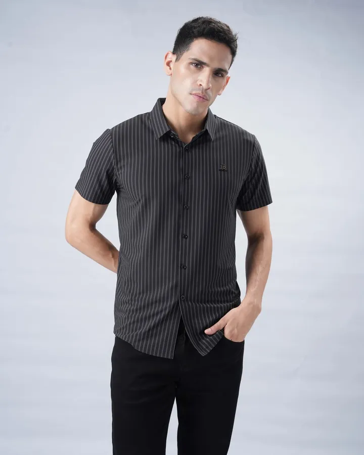 Studio shirt range — Charcoal, view 4