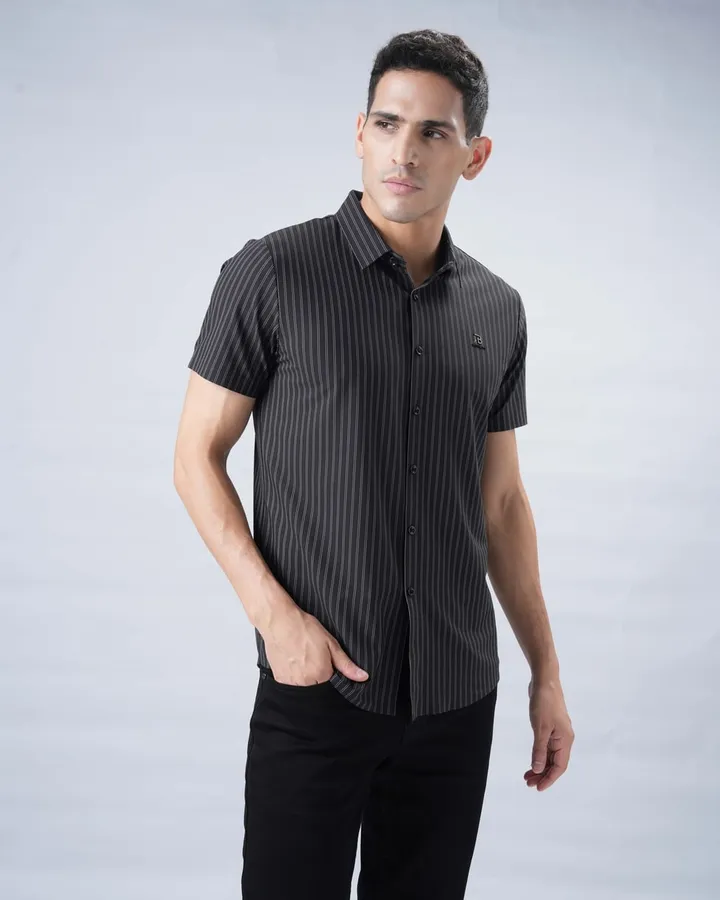 Studio shirt range — Charcoal, view 5