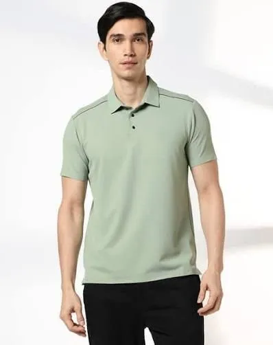 Classic polo — Mint, view 1