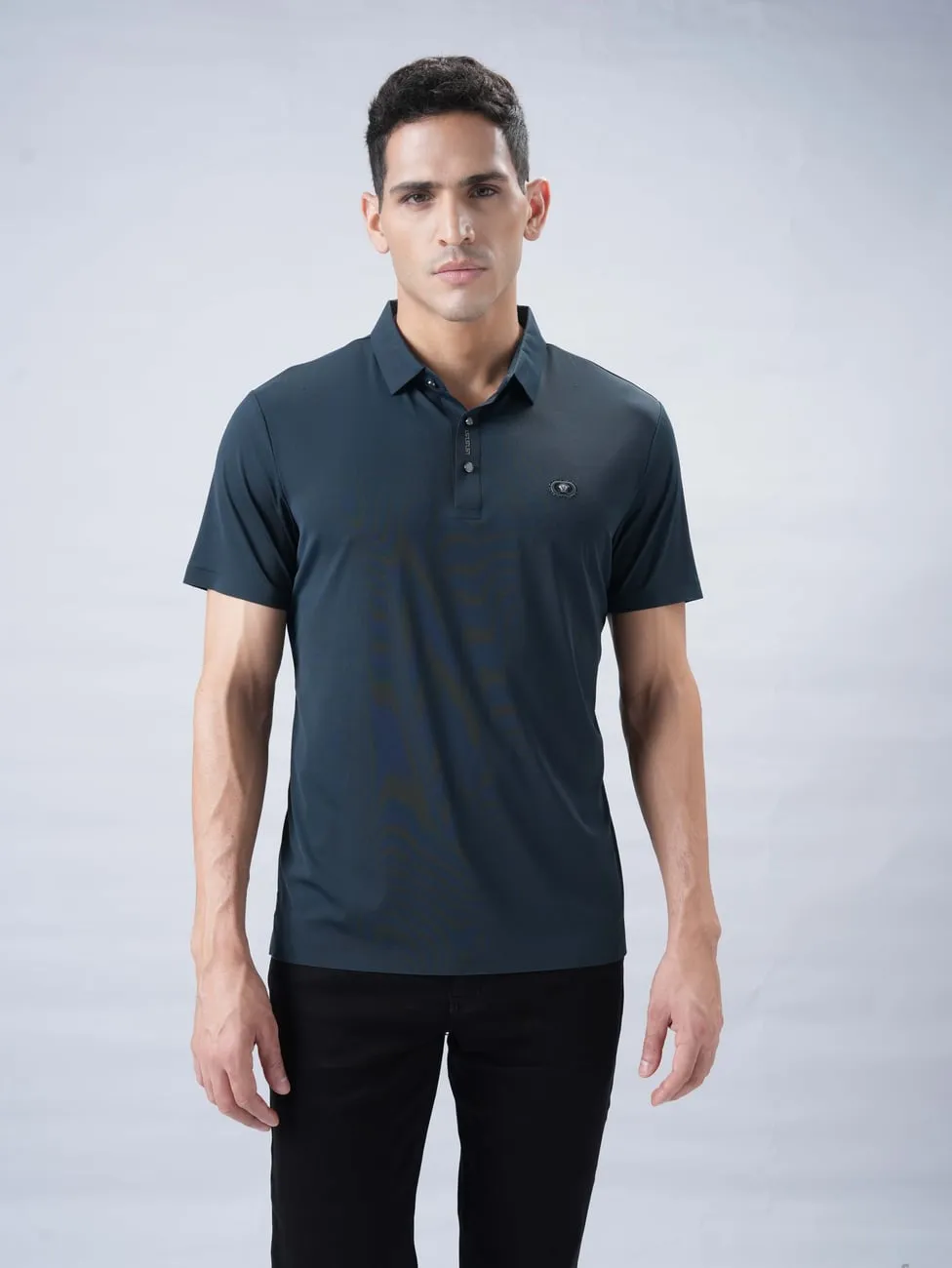 Petrol polo from the studio polo range