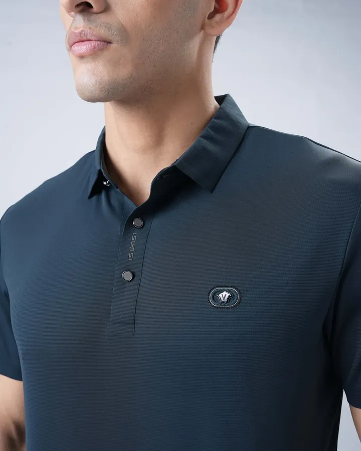 Studio polo range — Petrol, view 5