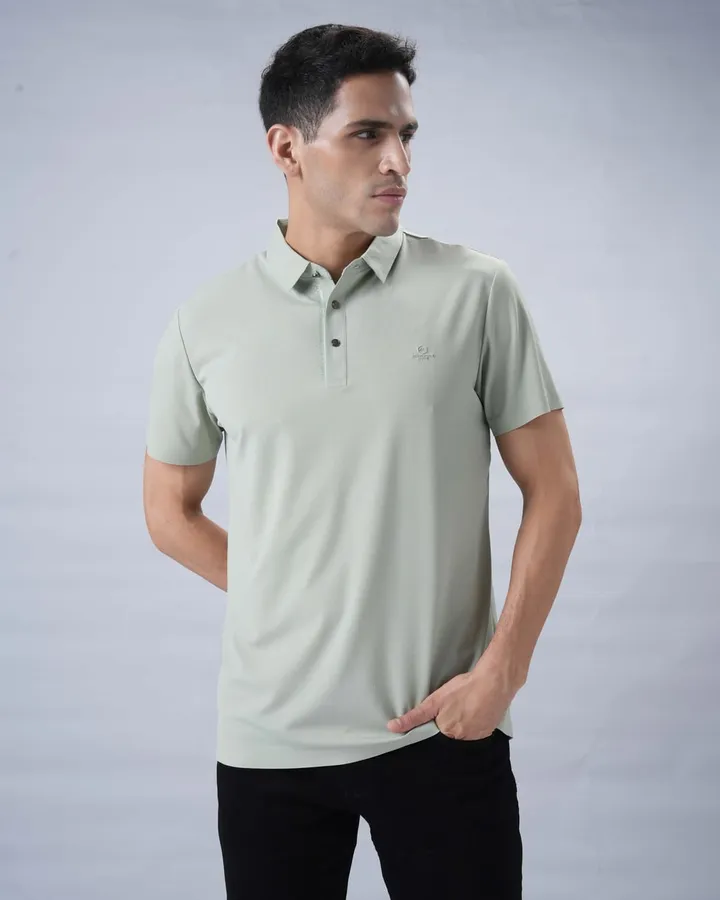 Studio polo range — Sage, view 1