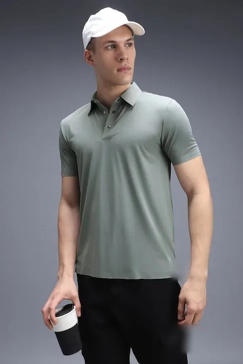 Classic polo — Sage, view 1