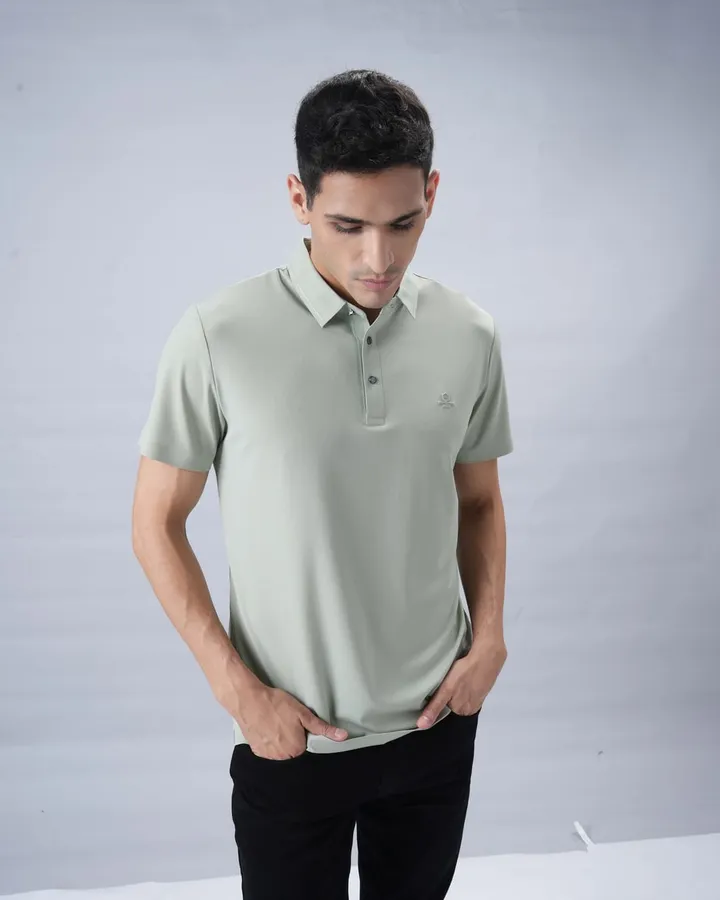 Studio polo range — Sage, view 3