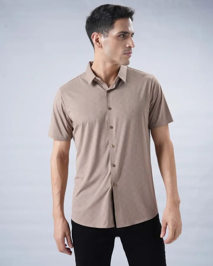 Studio shirt range — Taupe, view 2