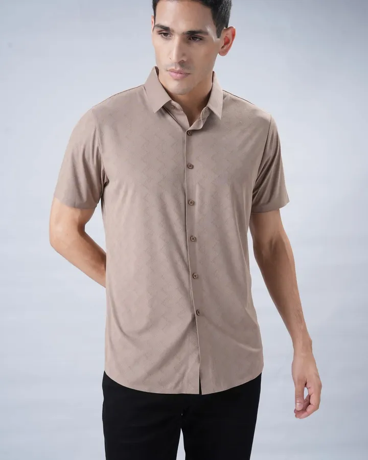 Studio shirt range — Taupe, view 4