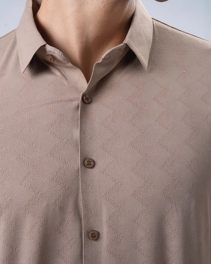 Studio shirt range — Taupe, view 5